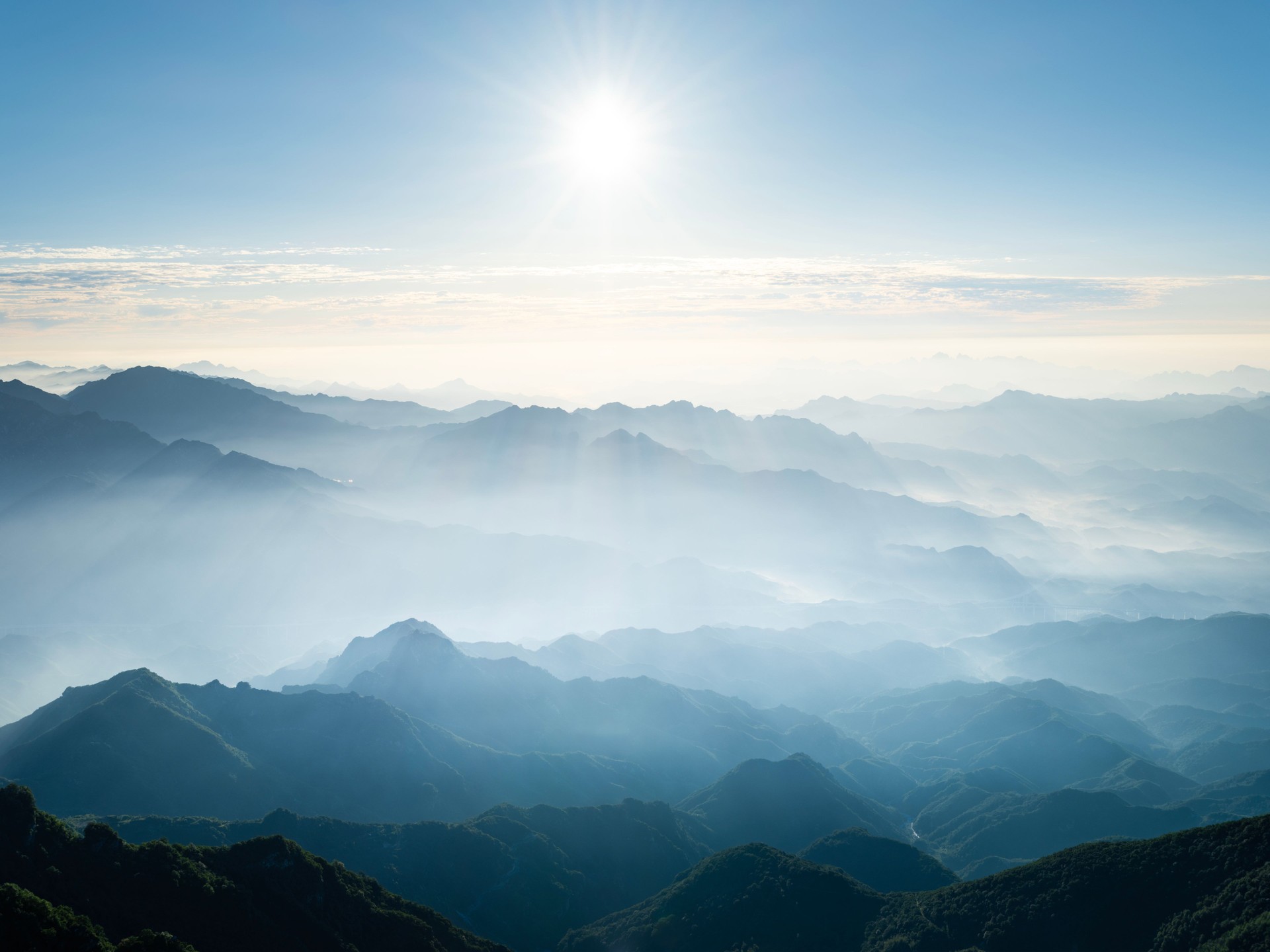 Natural mountains landscapes